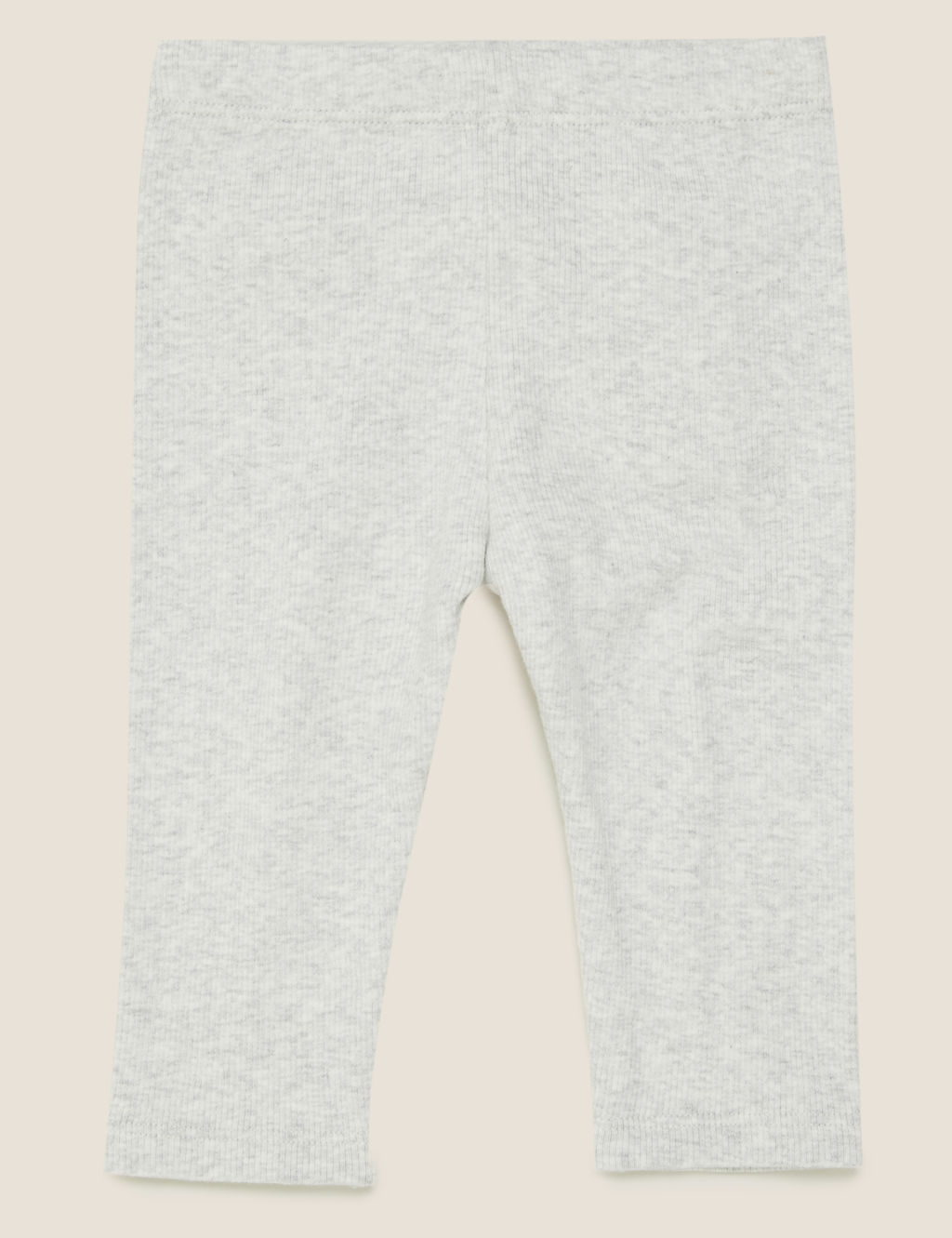 Cotton Rich Ribbed Leggings (0-3 Yrs)
