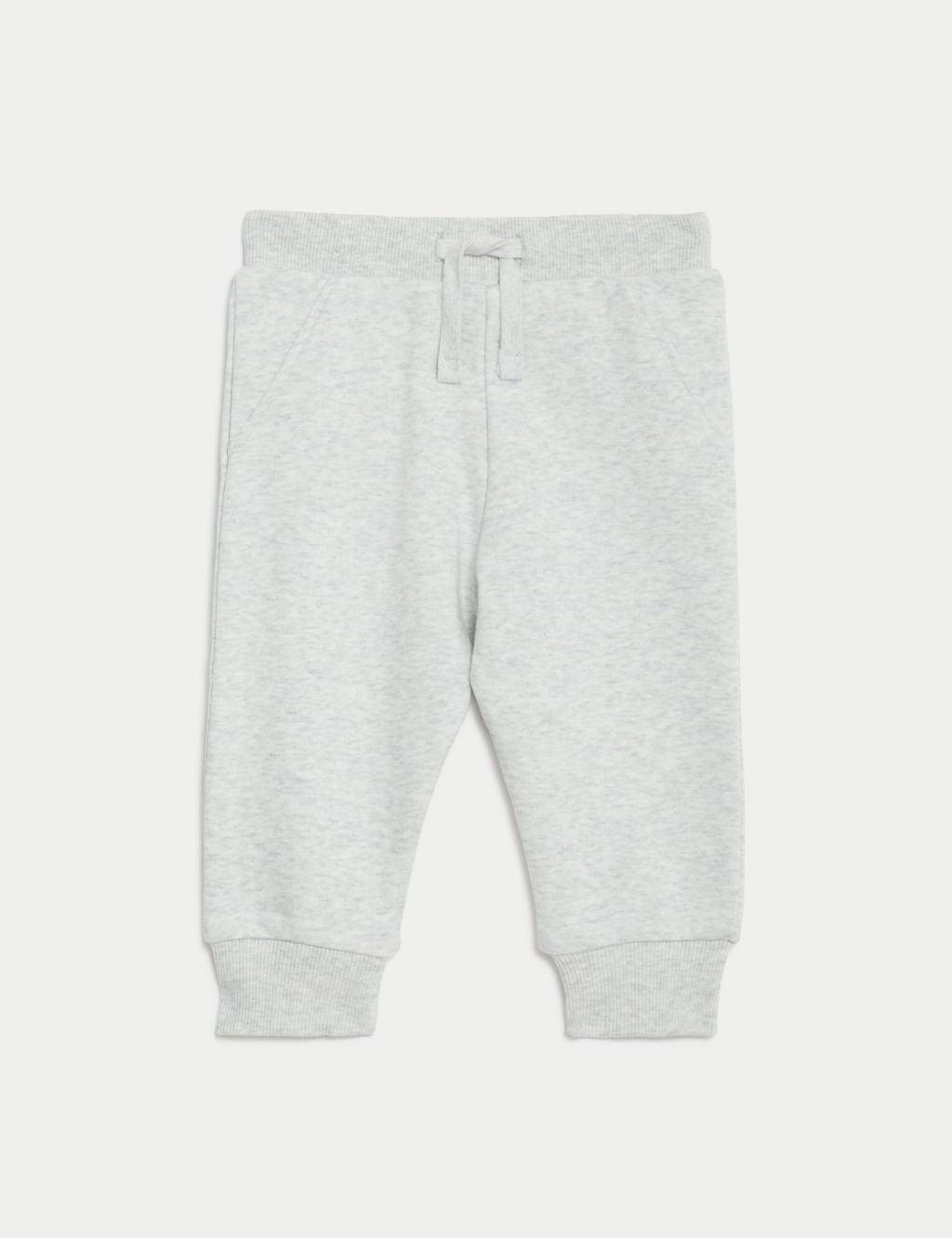 Cotton Rich Plain Joggers (0-3 Yrs)