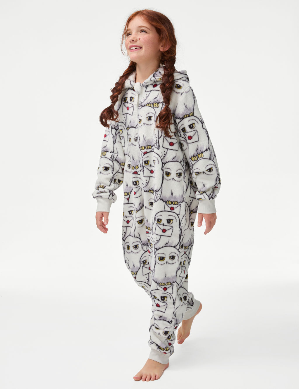 Harry Potter™ Fleece Hedwig Onesie (6-16 Yrs)