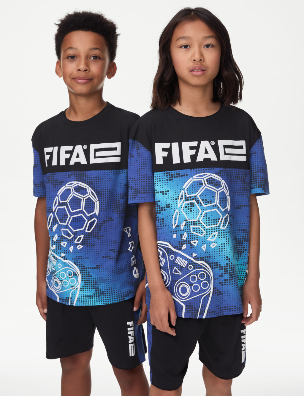 Pure Cotton FIFA Pyjamas (6-16 Yrs)