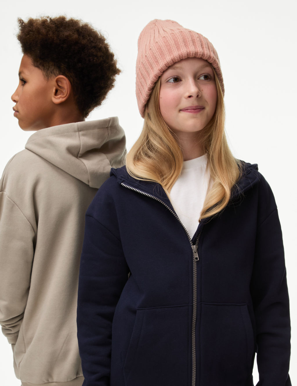 Unisex Cotton Rich Zip Through Hooded (6-16 Yrs)