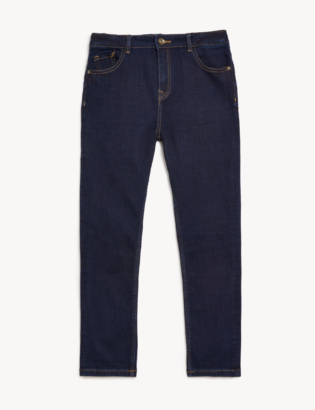 The Jones Straight Fit Cotton with Stretch Jeans (6-16 Yrs) 1 of 6