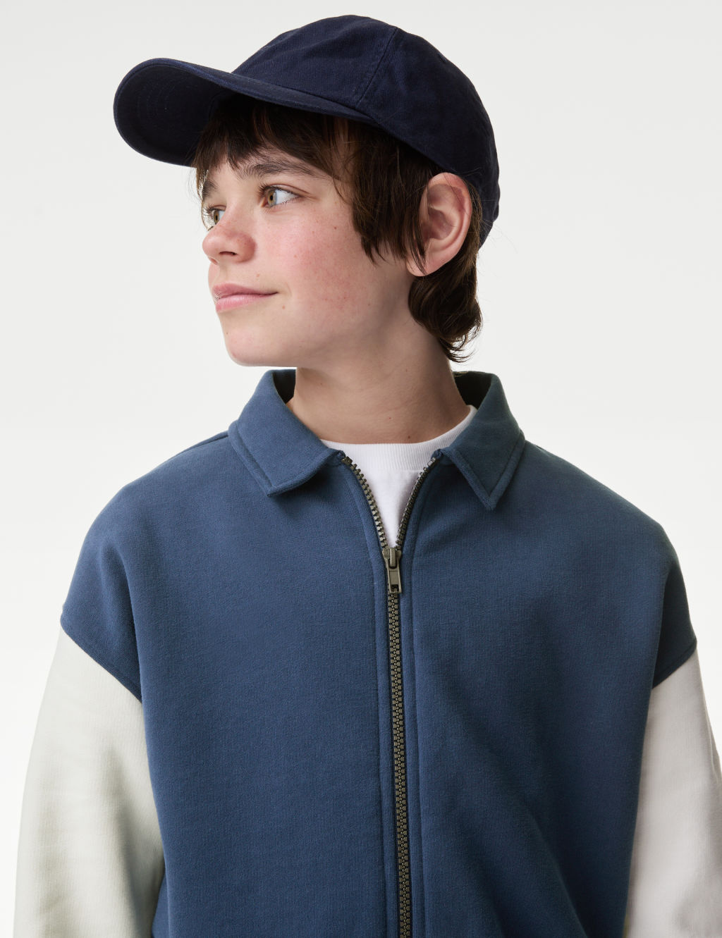 Cotton Rich Bomber Jacket (6-16 Yrs) 2 of 8