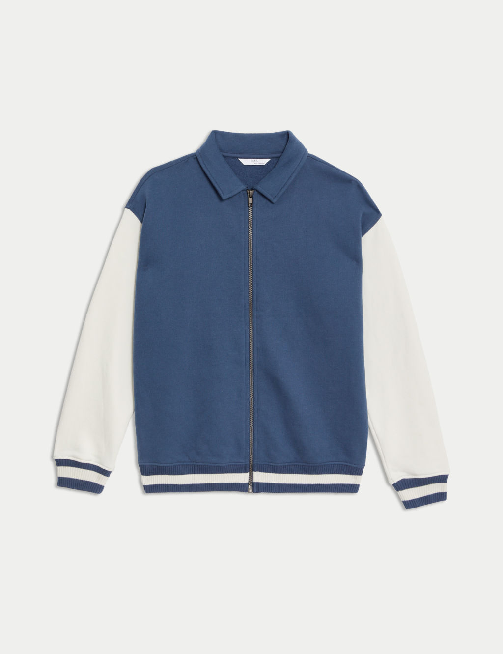 Cotton Rich Bomber Jacket (6-16 Yrs) 1 of 8