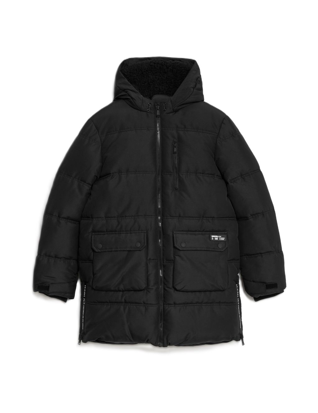 Stormwear™ Longline Padded Coat (6-16 Yrs) 1 of 8