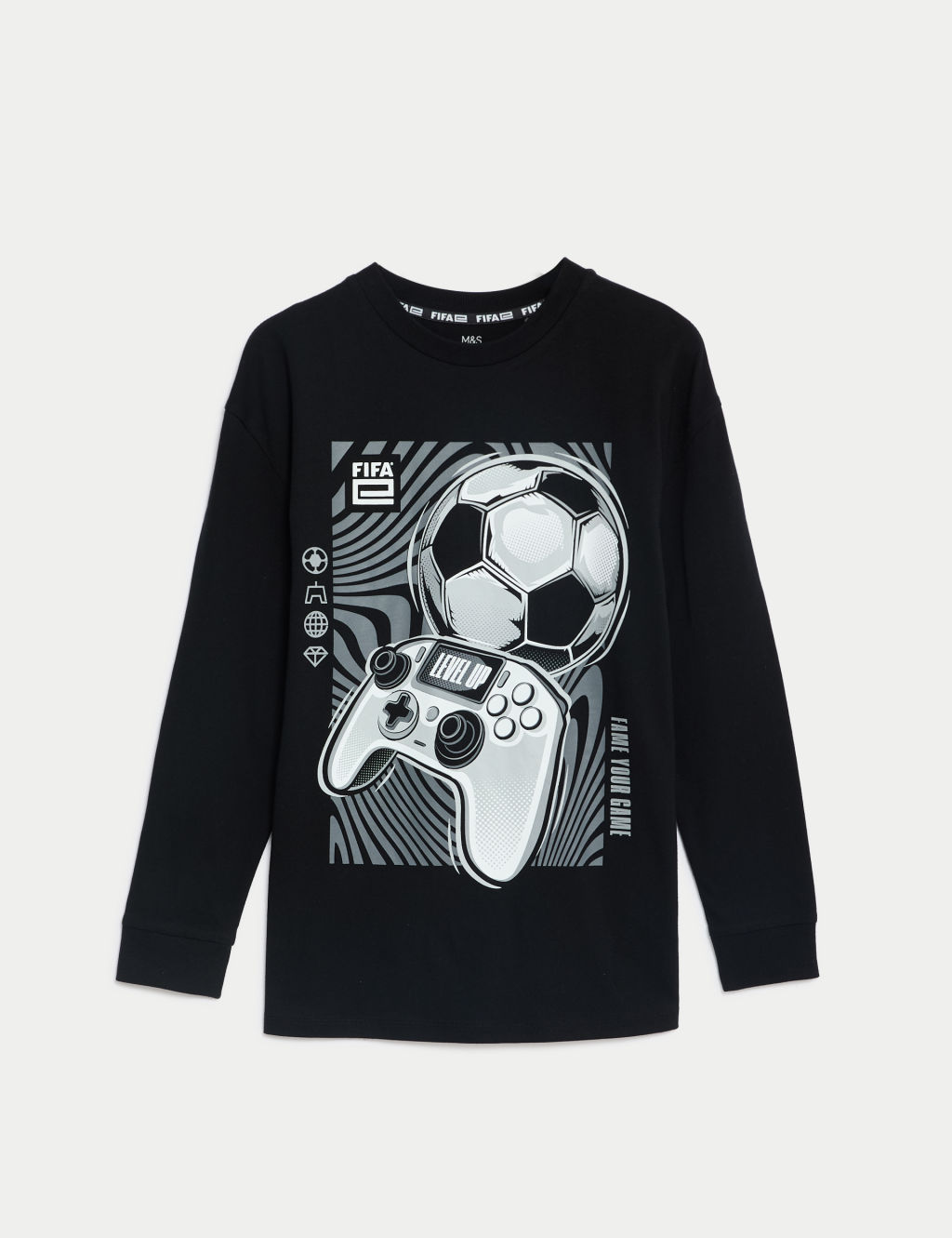 Pure Cotton FIFA™ Top (6-16 Yrs)