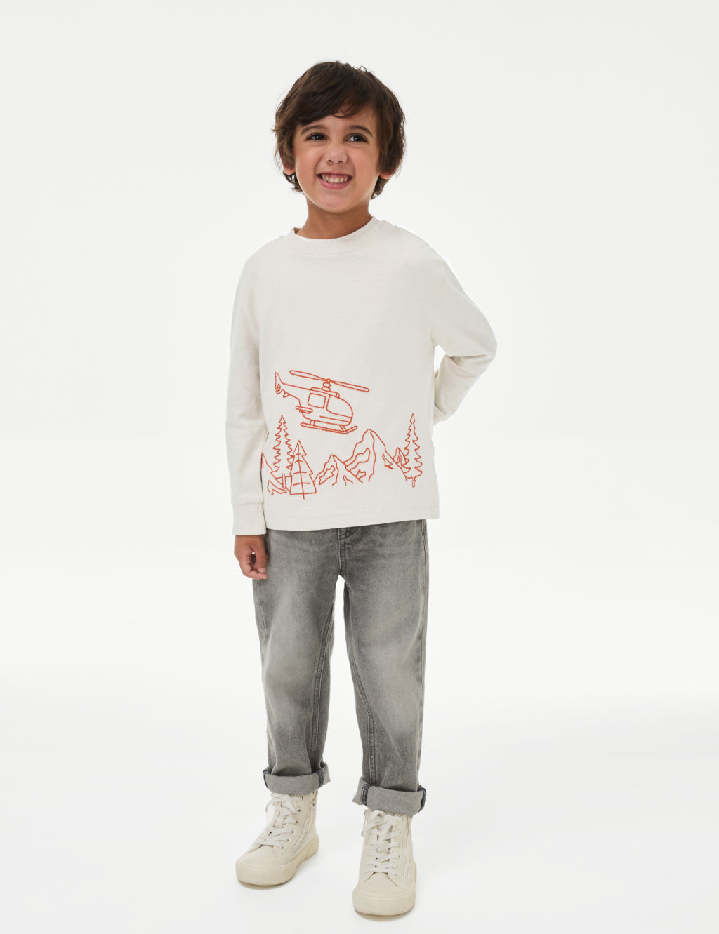 Pure Cotton Helicopter Top (2-8 Yrs)