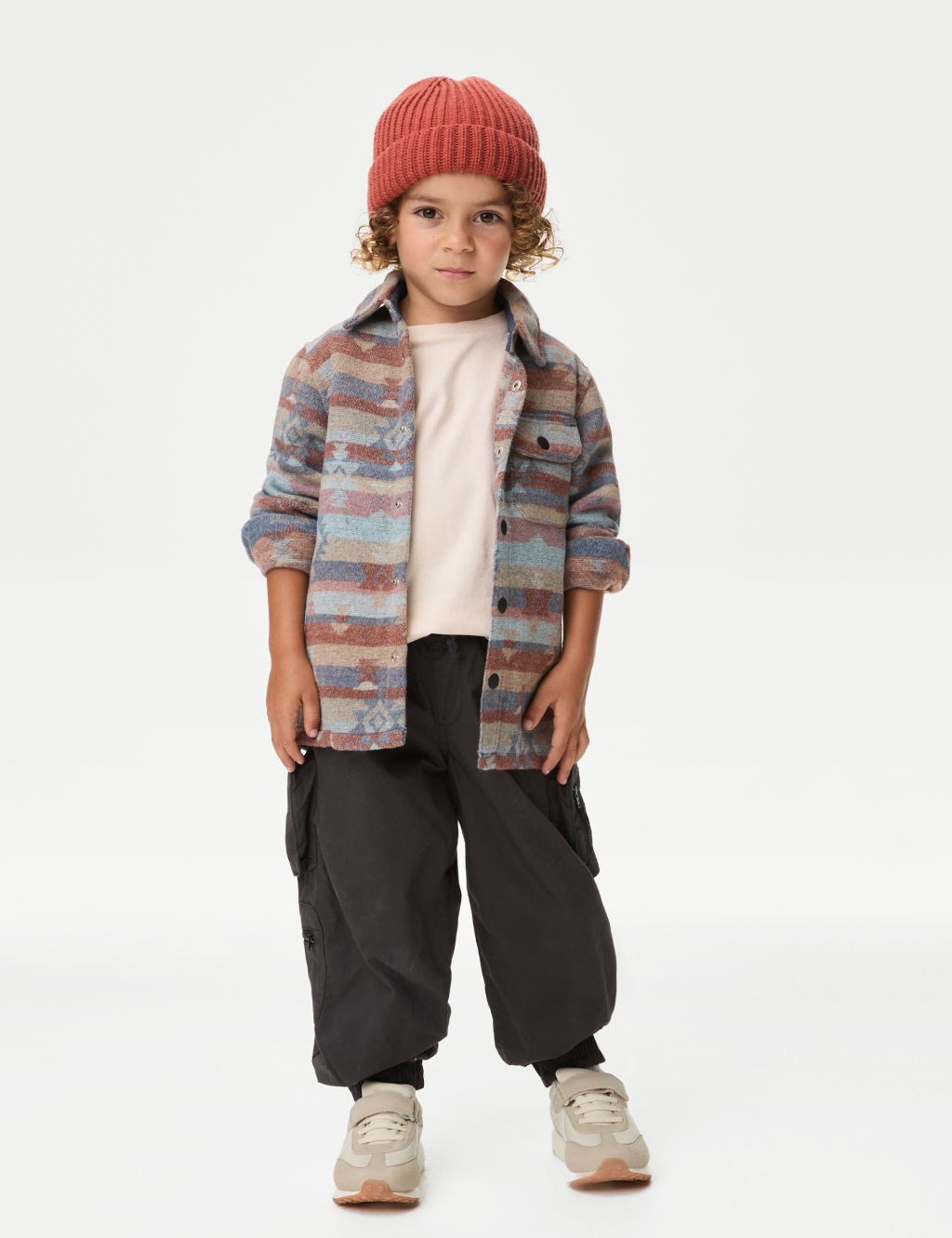 Pure Cotton Parachute Trousers (2-8 Yrs) 2 of 6