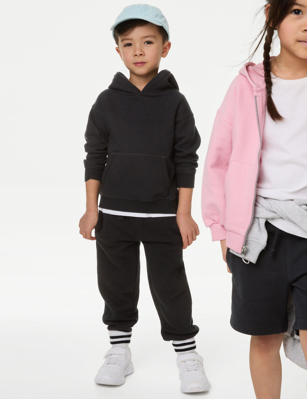 Cotton Rich Draw Cord Joggers (3 Mths - 7 Yrs) 1 of 2