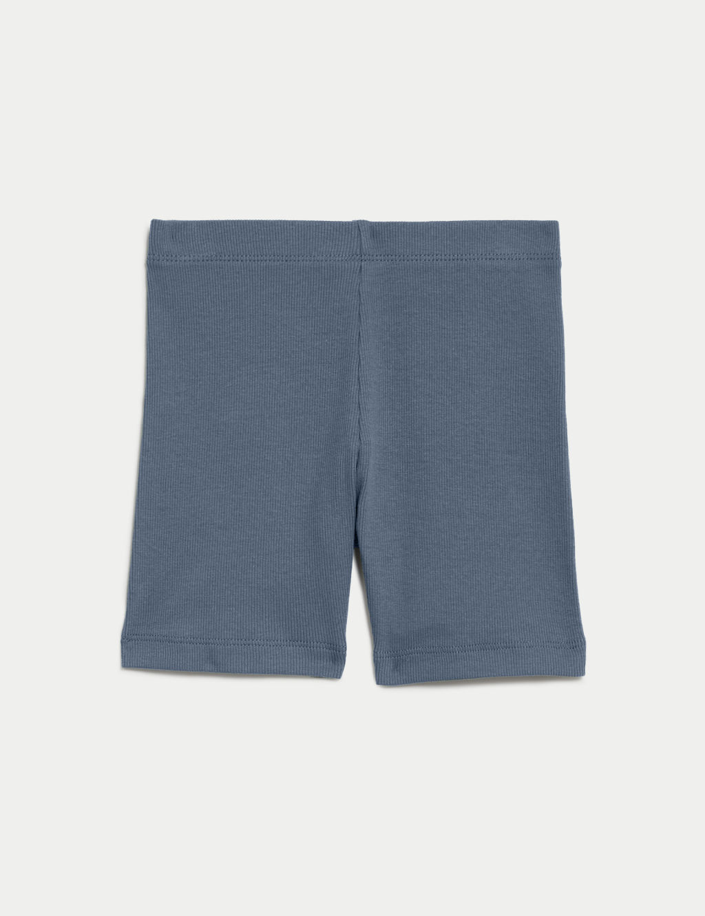 Cotton Rich Ribbed Cycling Shorts (2-8 Yrs)