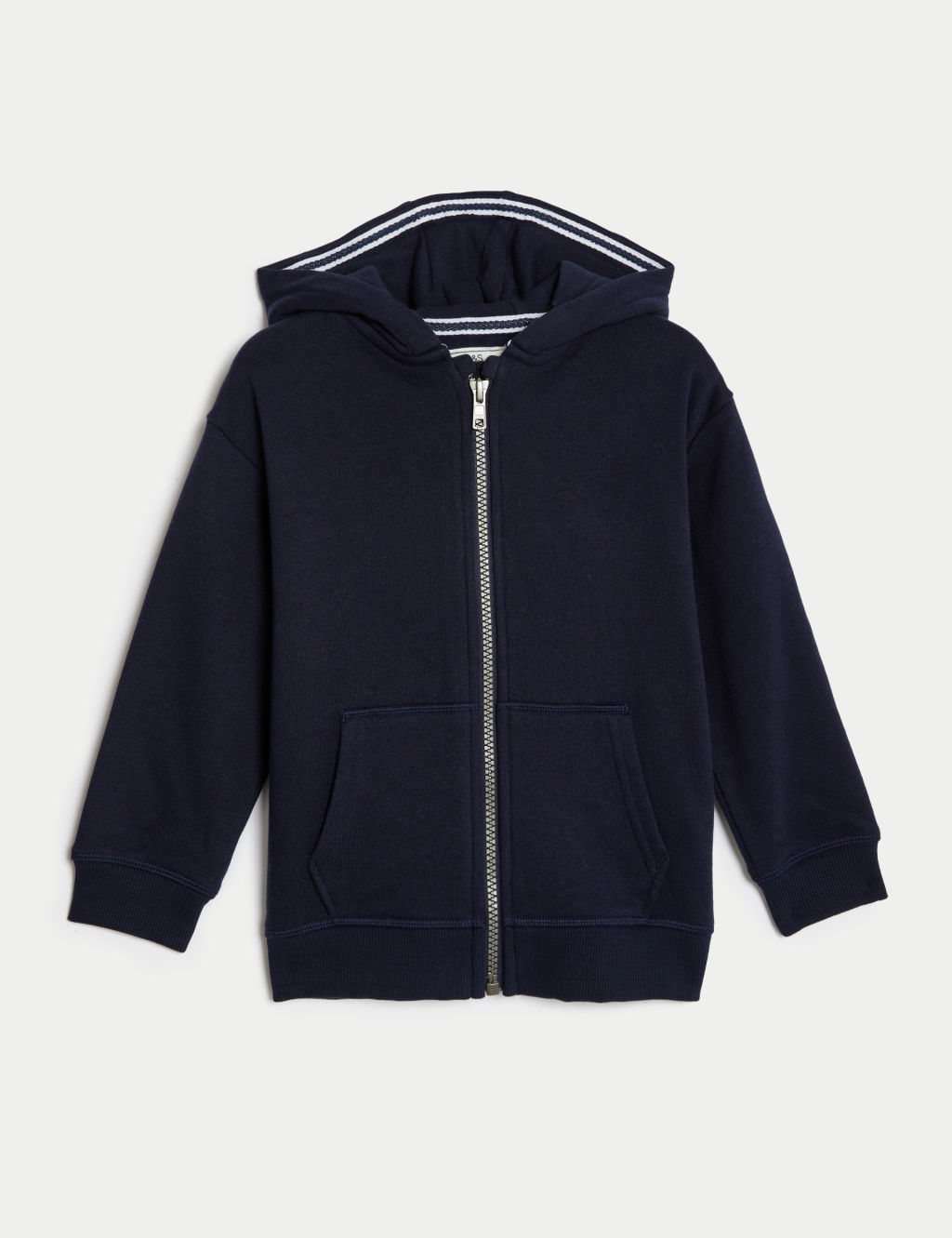 Cotton Rich Plain Hoodie (2-7 Yrs) 1 of 4