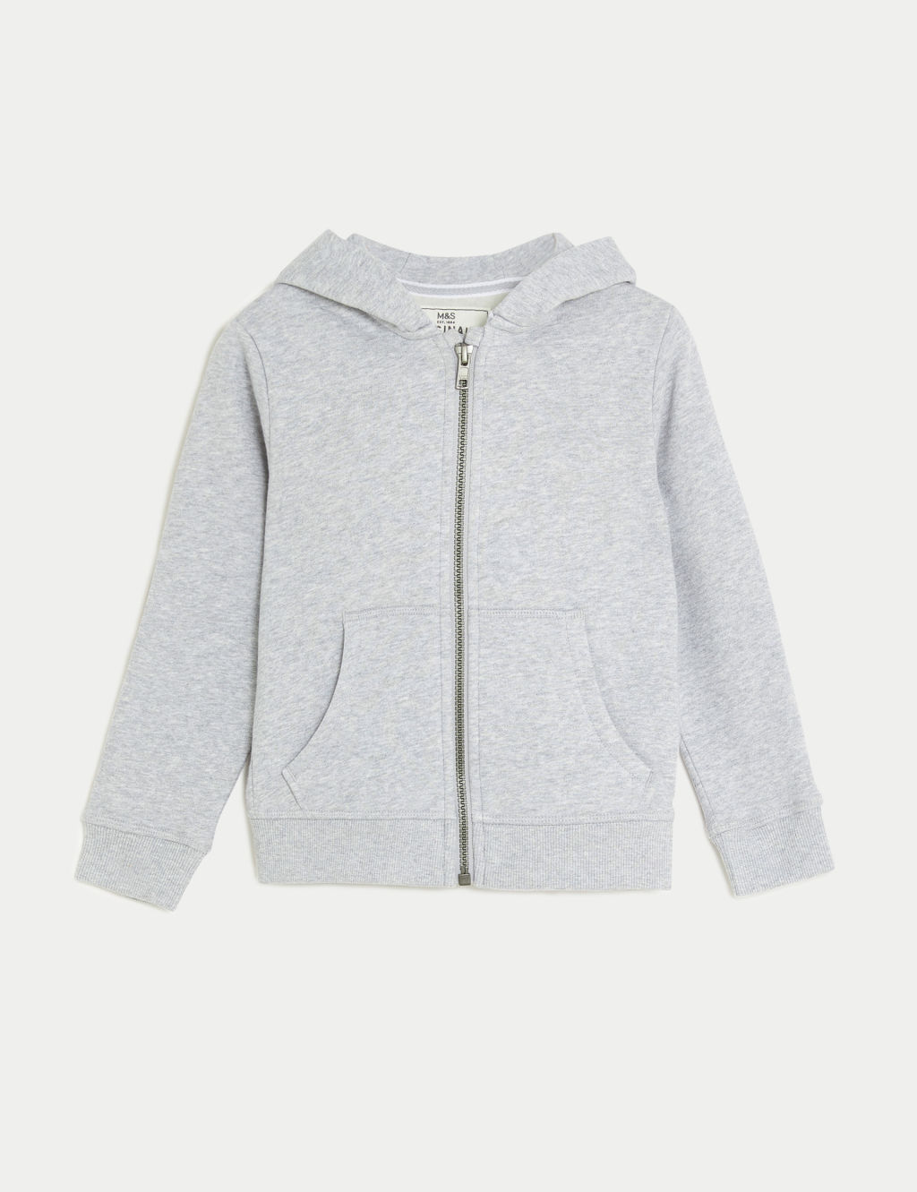 Cotton Rich Plain Hoodie (2-7 Yrs) 1 of 6