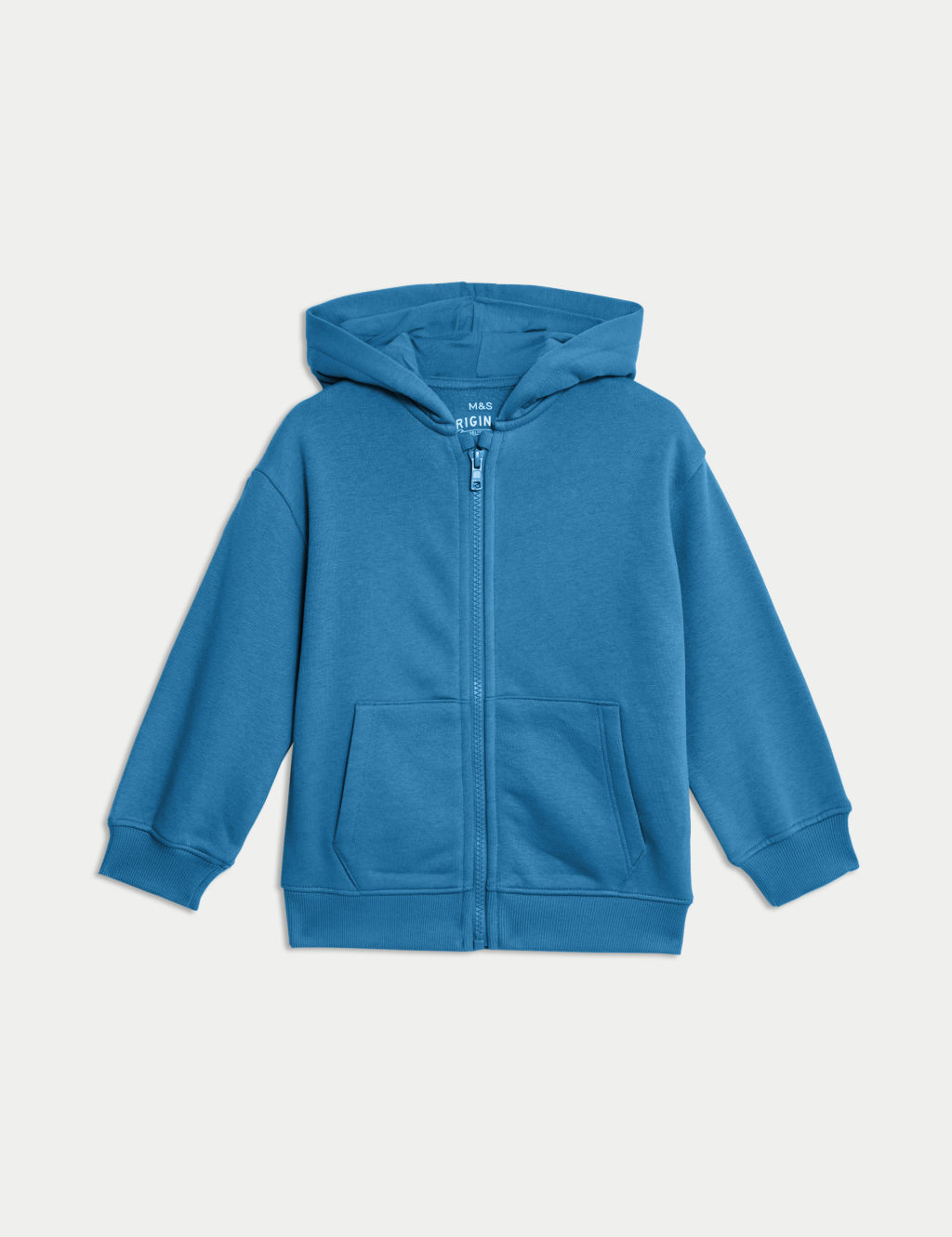 Cotton Rich Zip Hoodie (2-8 Yrs)