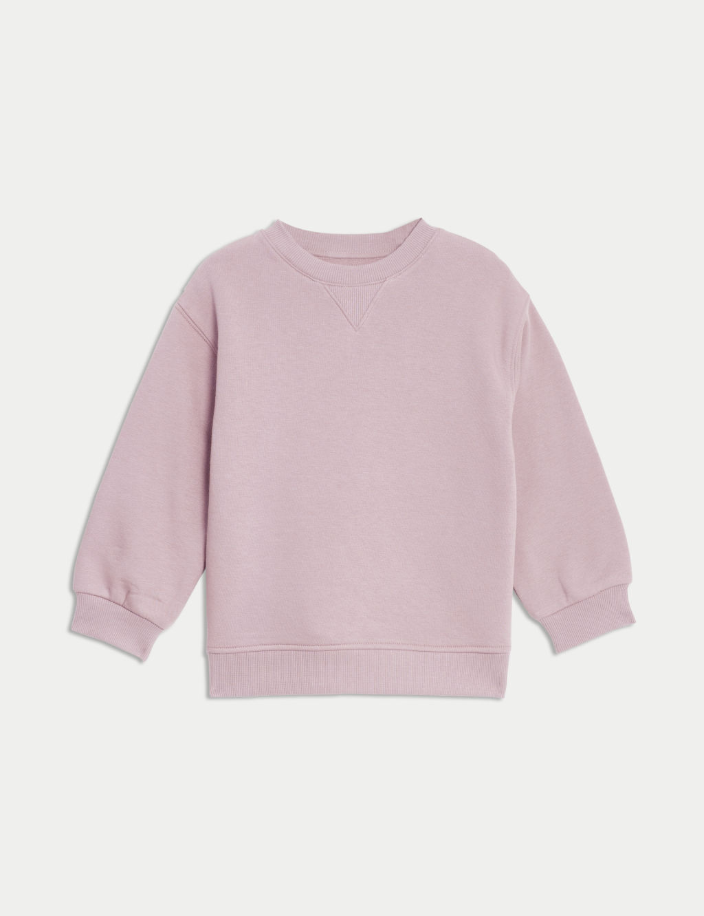 Cotton Rich Plain Sweatshirt (2-8 Yrs)