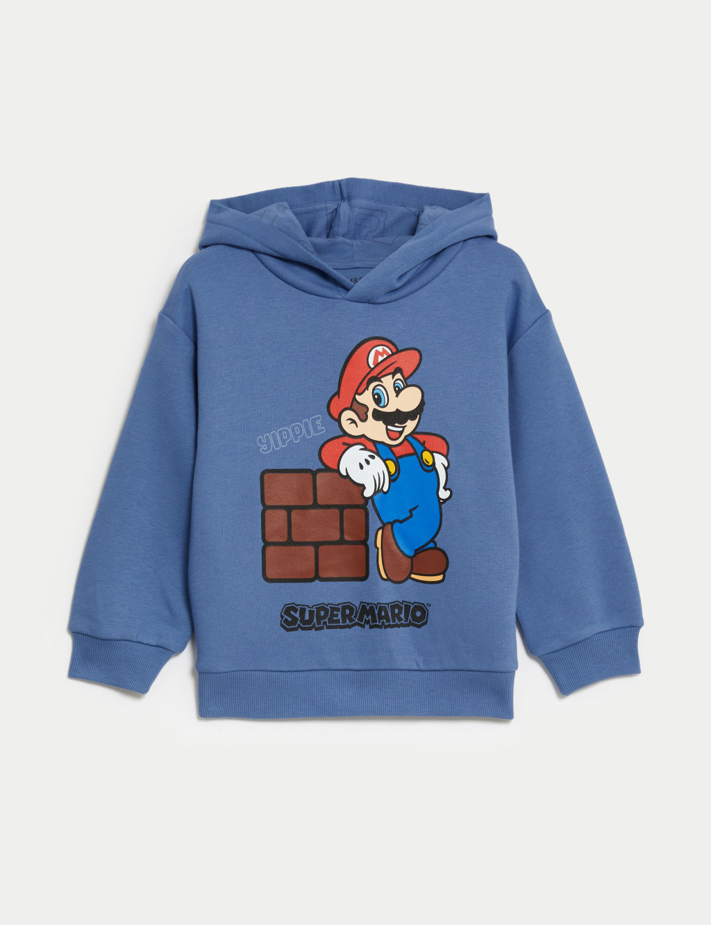 Cotton Rich Super Mario™ Hoodie (2-8 Yrs) 3 of 3