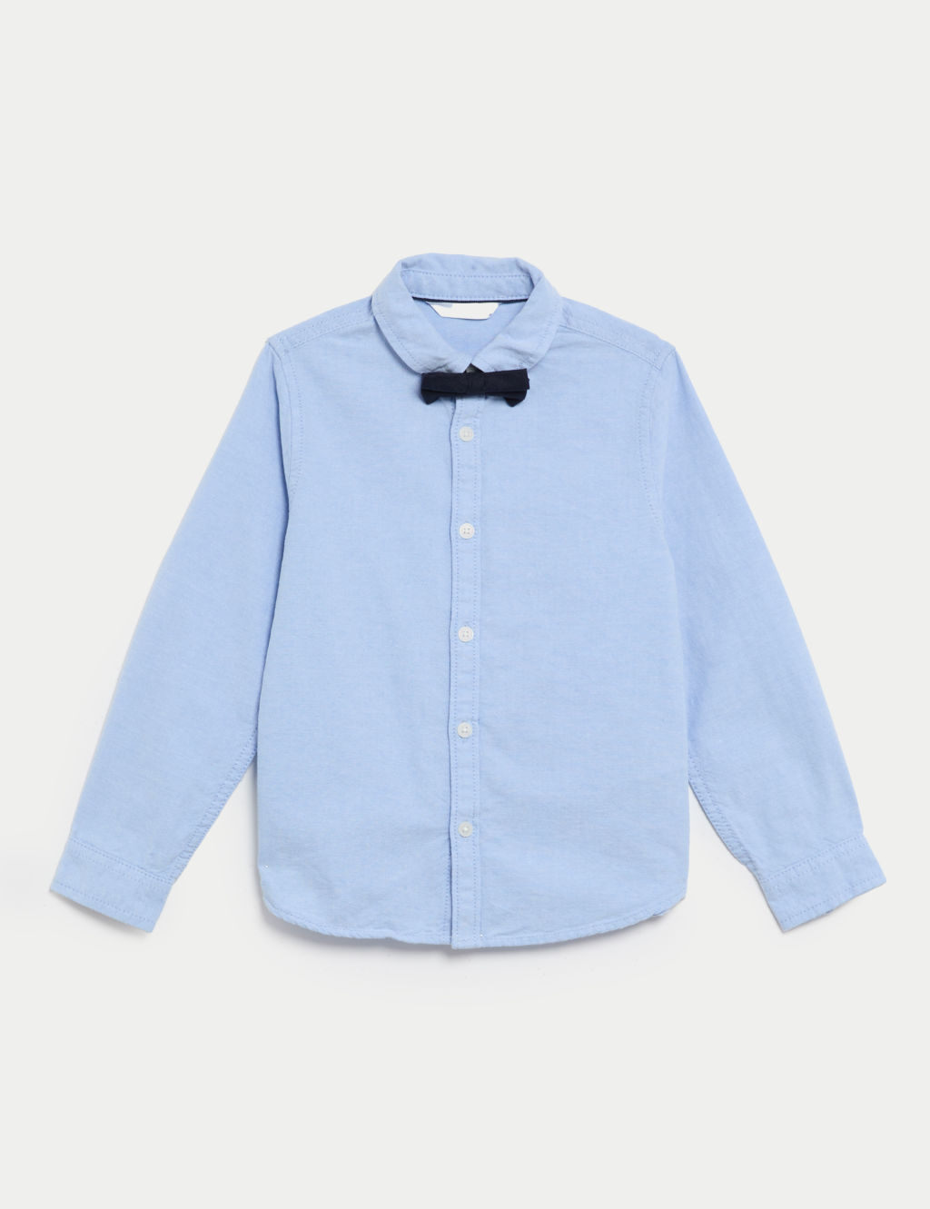 2pc Pure Cotton Oxford Shirt with Bow Tie (2-8 Yrs)
