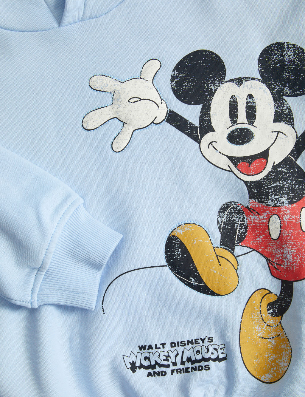 Cotton Rich Mickey™ Hoodie (2-8 Yrs) 1 of 3