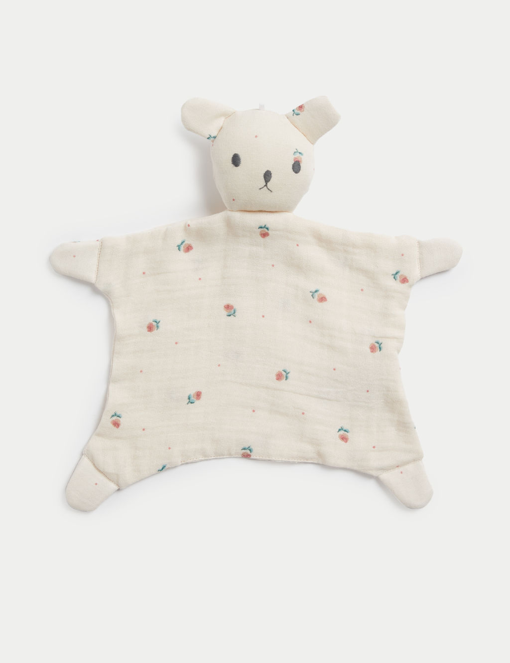 Pure Cotton Floral Bear Comforter