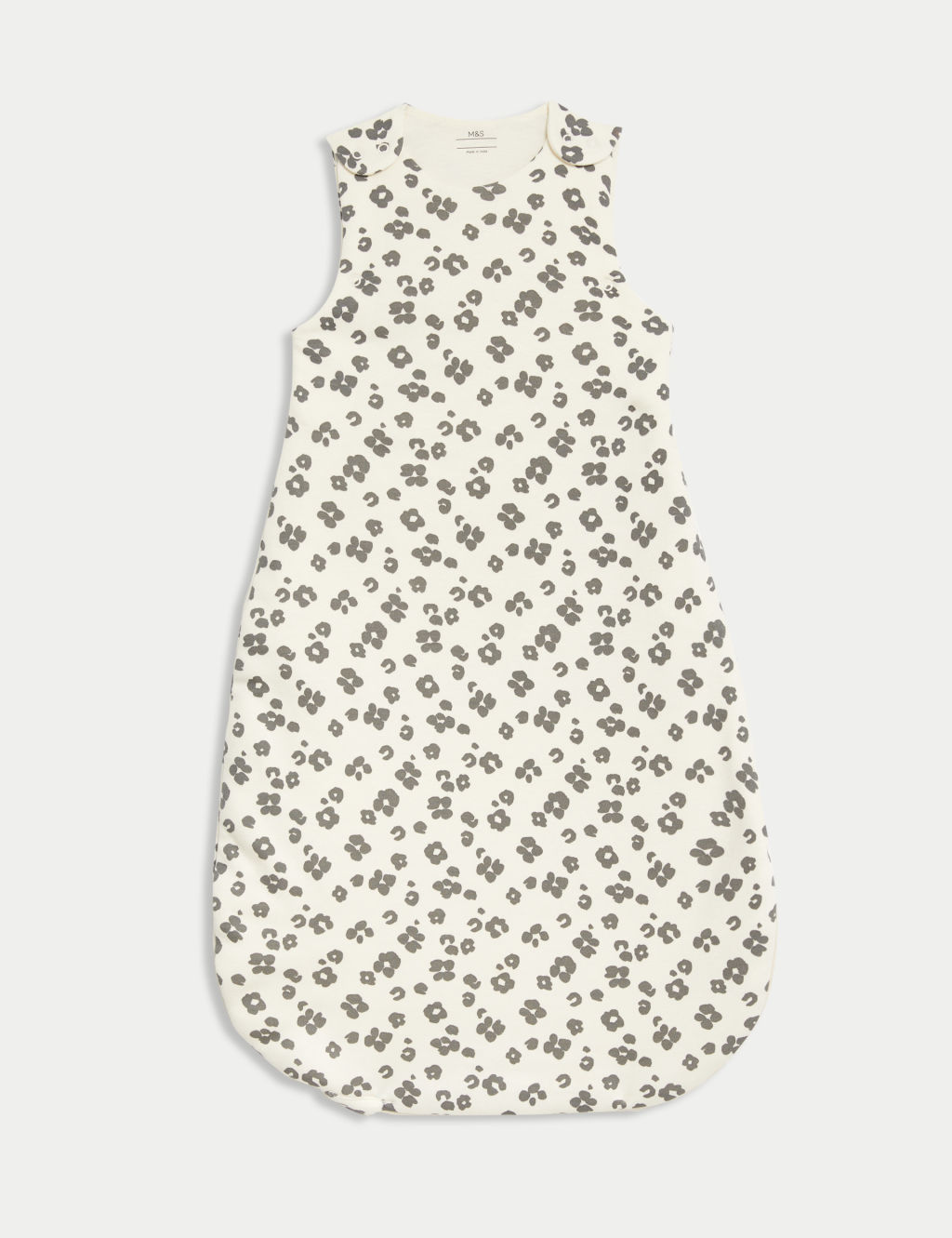 Pure Cotton Animal Print 2.5 Tog Sleeping Bag (0-3 Yrs)