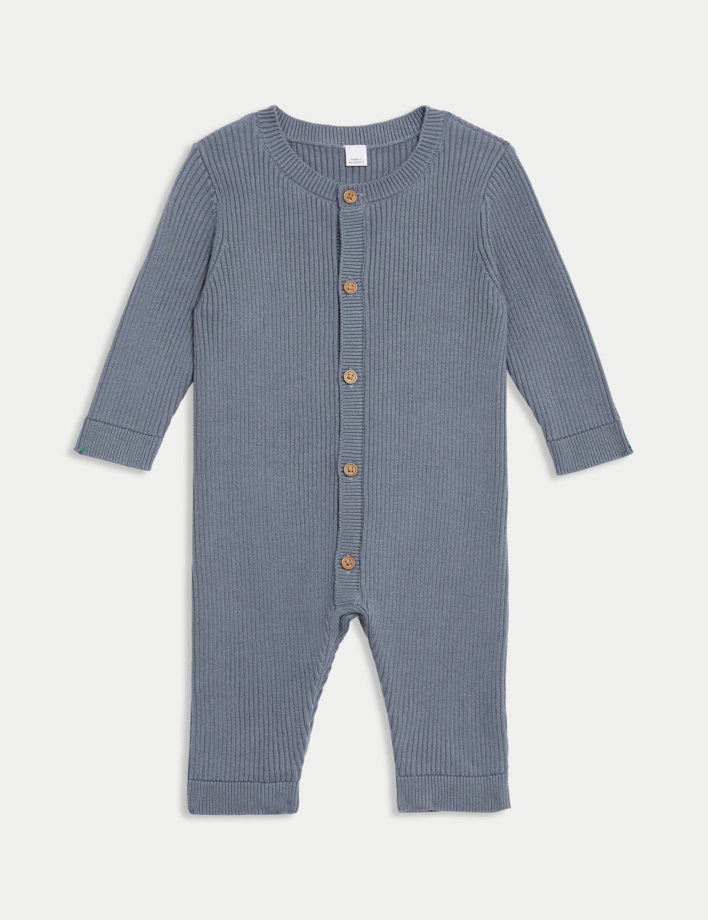 Pure Cotton Knitted Sleepsuit (7lbs-1 Yrs)