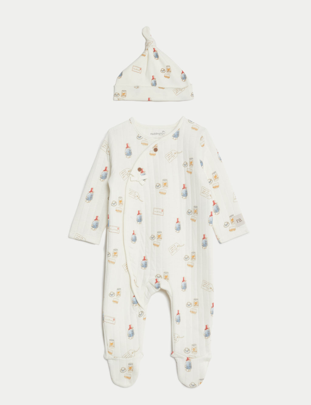 2pc Cotton Rich Paddington™ Sleepsuit Set (7lbs - 1 Yrs)
