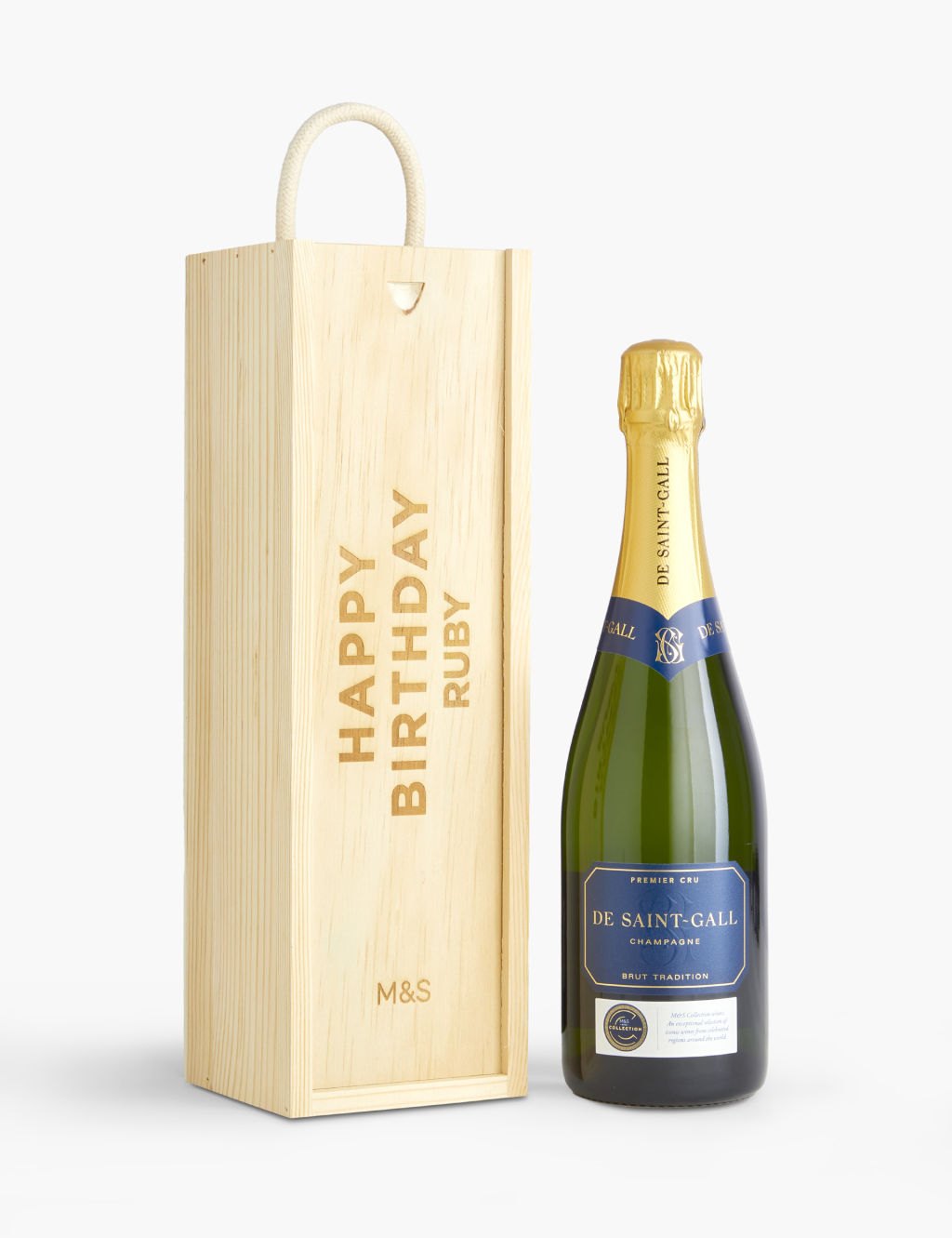 Personalised Collection St Gall Champagne Gift