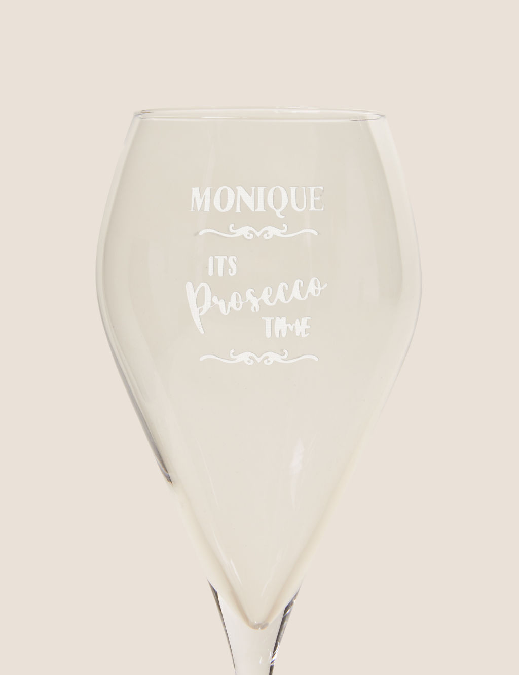 Personalised Name Prosecco Glass 2 of 3