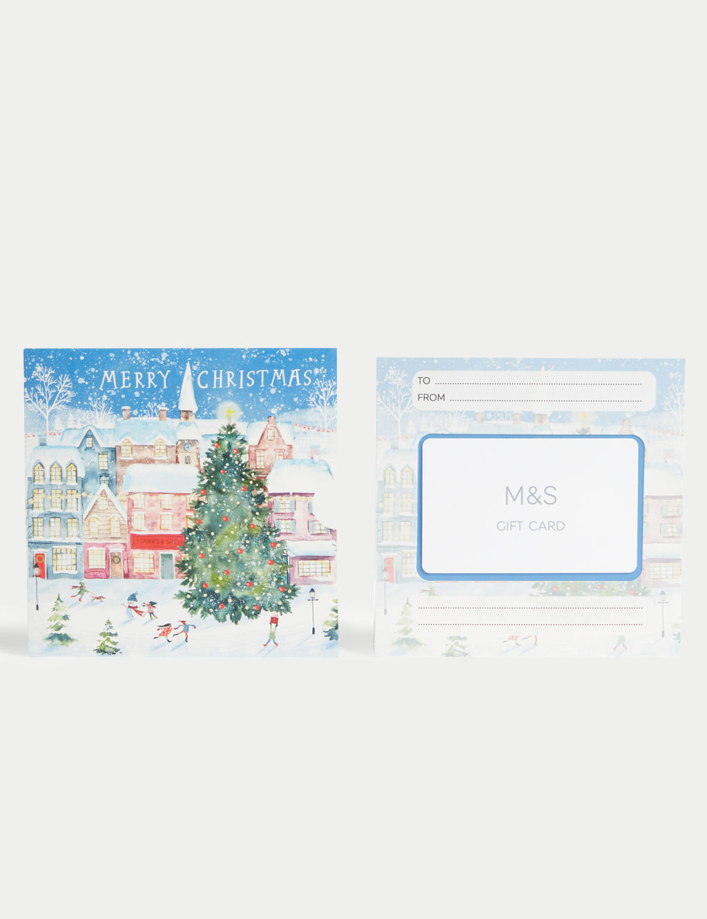 Town Scene Gift Card