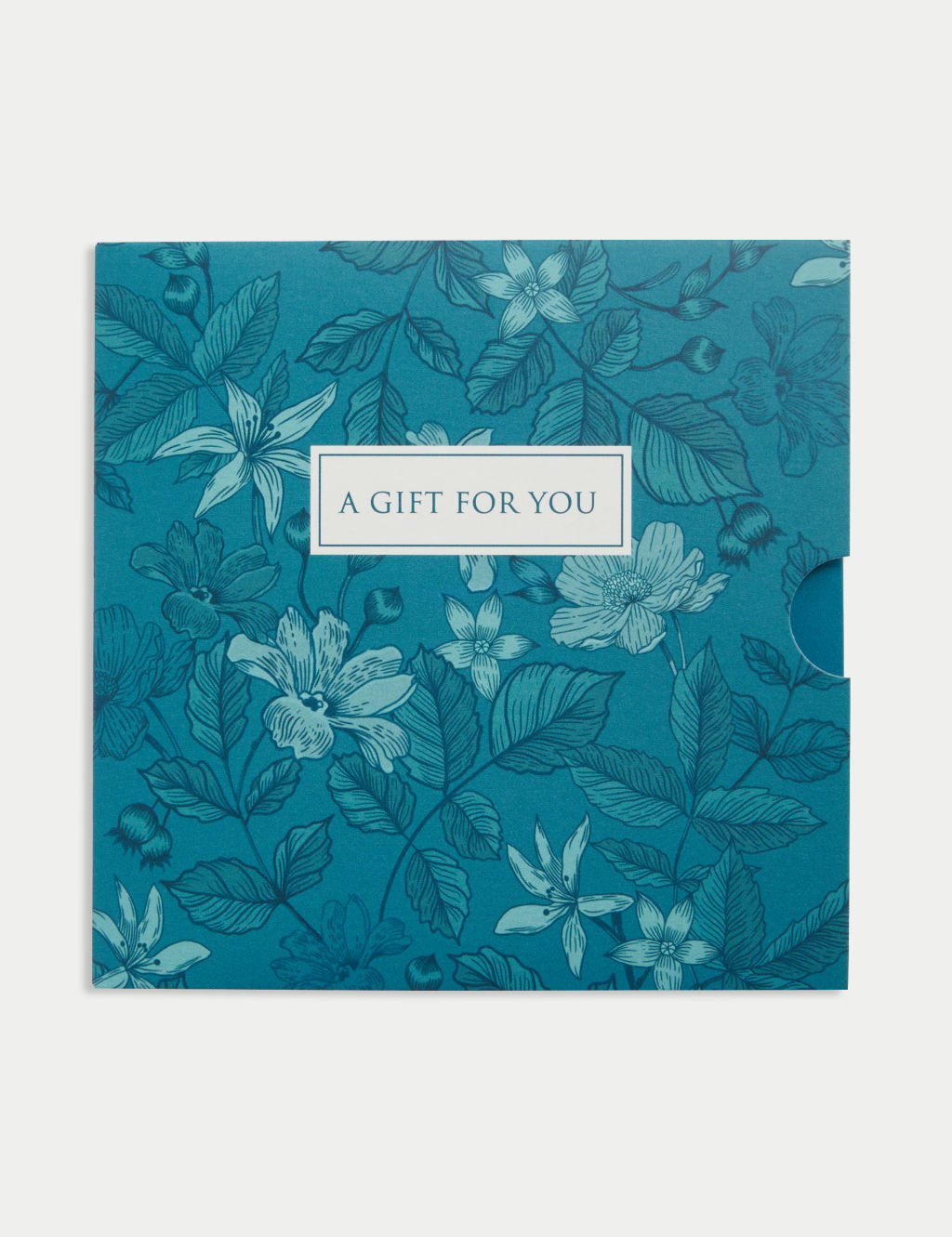 Blue Foliage Gift Card