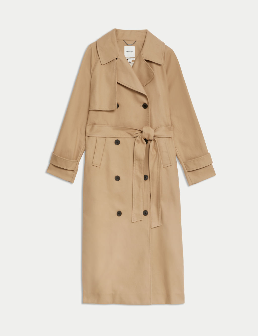 Pure Cotton Belted Trench Coat 1 of 9