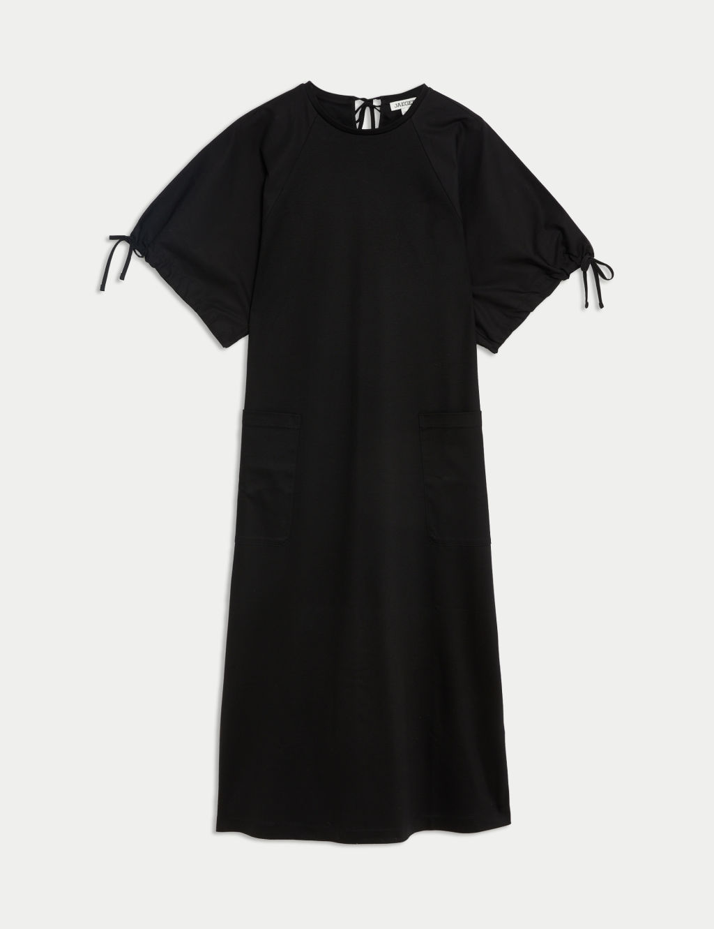 Pure Cotton Jersey Midi Shift Dress 1 of 6