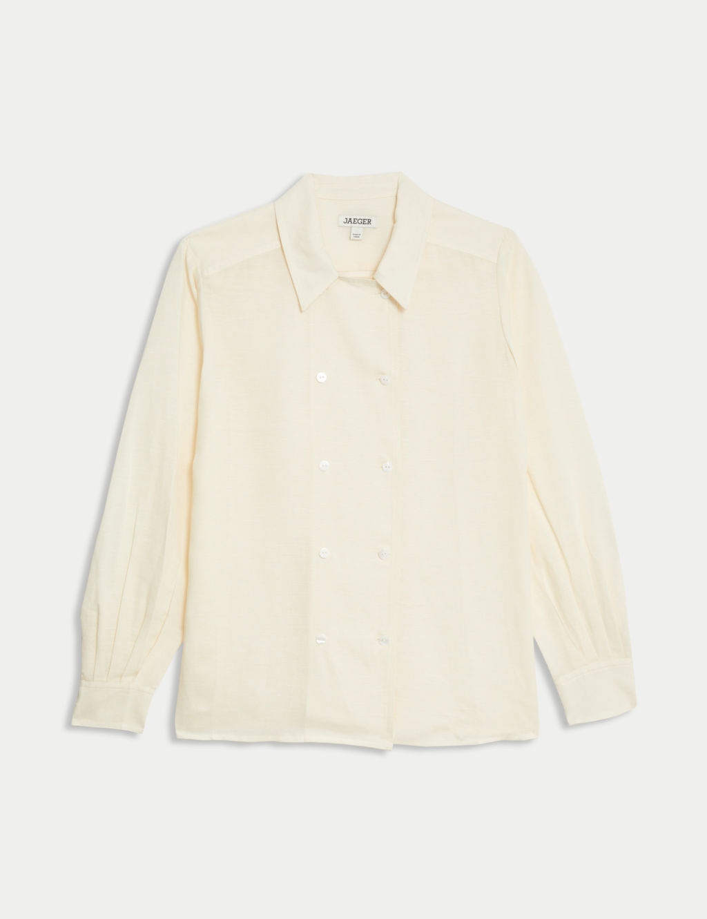 Linen Rich Button Detail Shirt 1 of 9