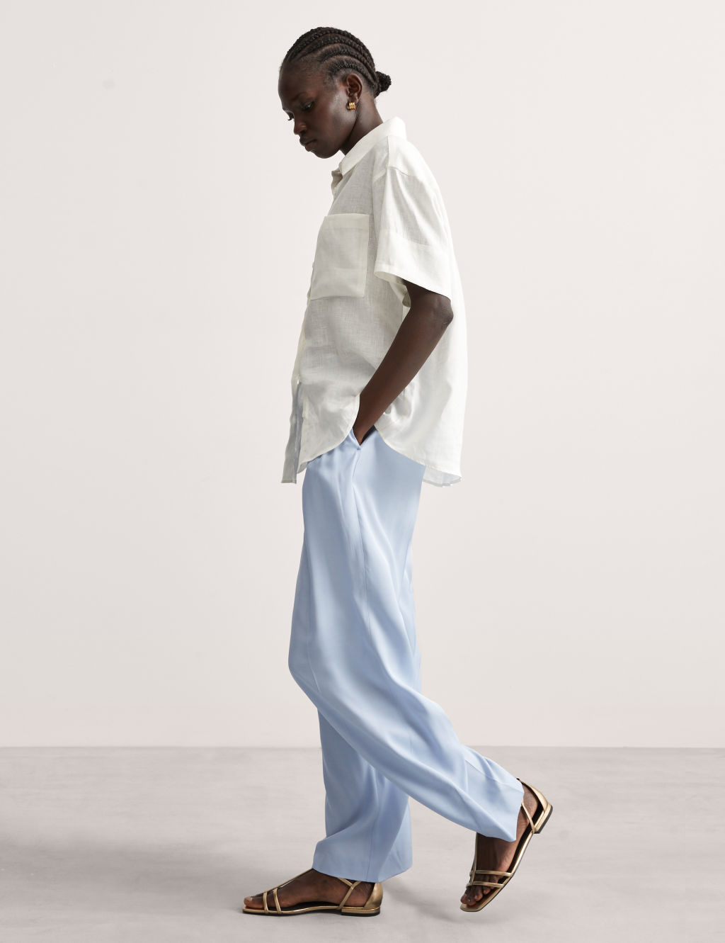 Wide Leg Trousers 2 of 9