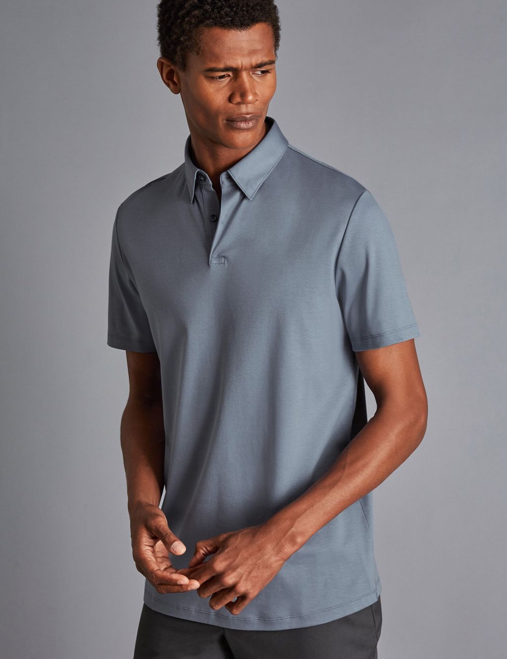 Pure Cotton Jersey Polo Shirt