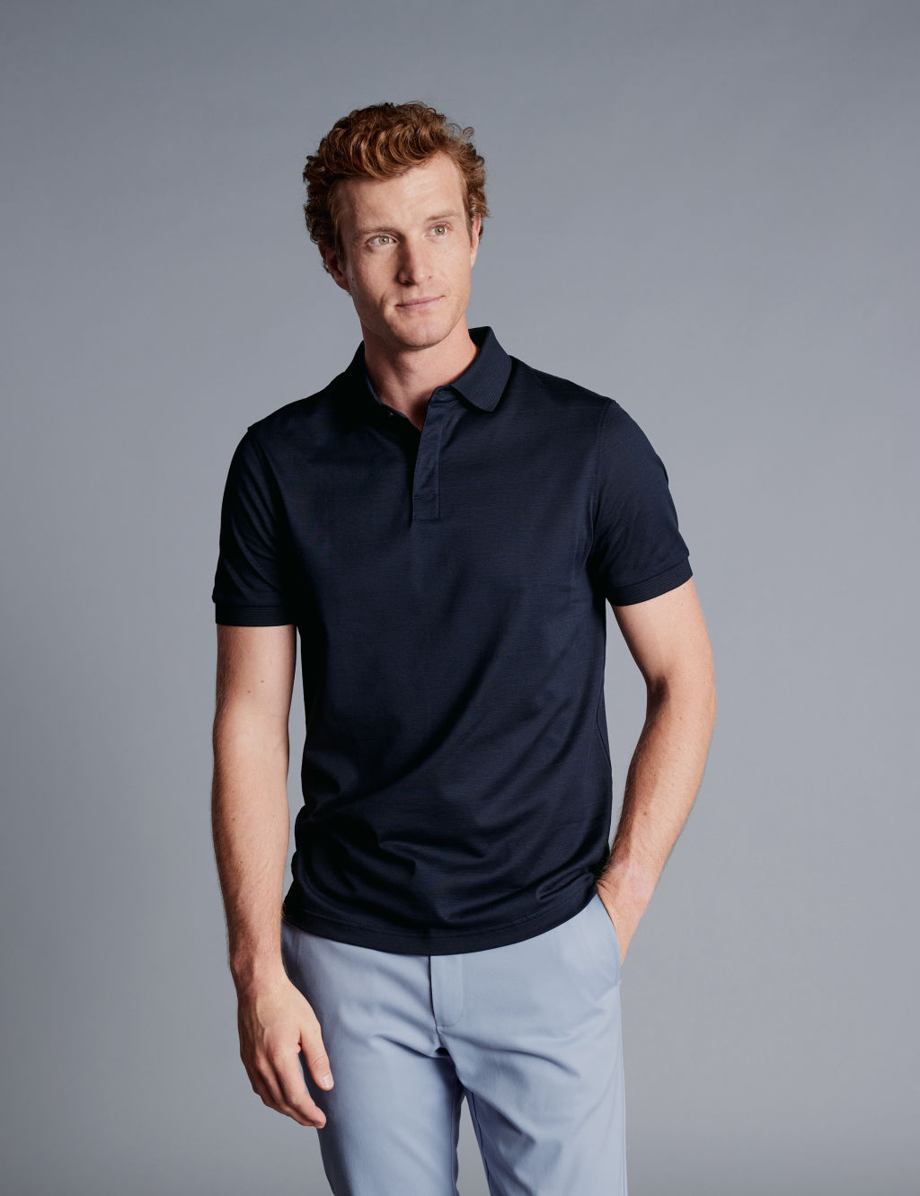 Pure Cotton Polo Shirt