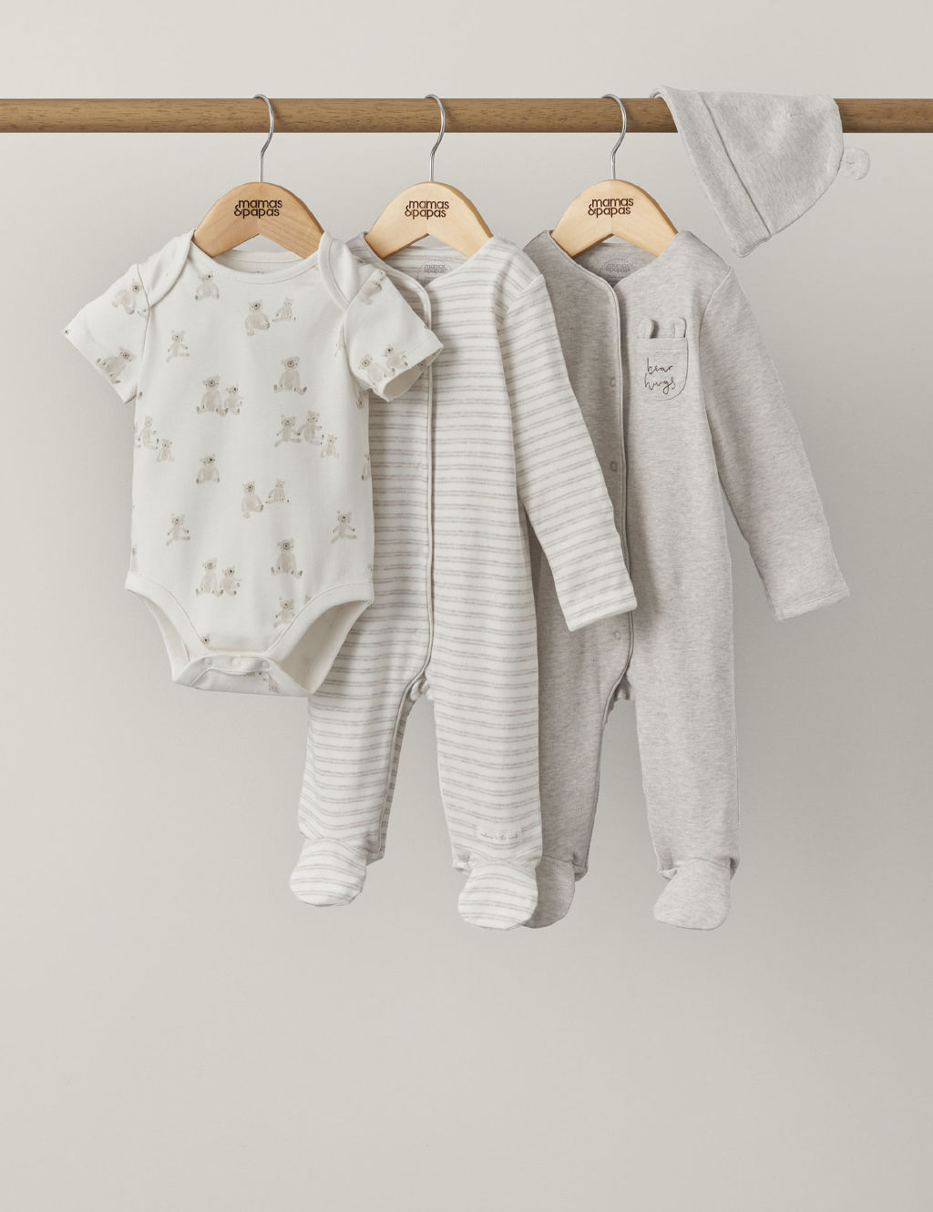 Bear Hug Teddy Starter 4 Piece Set (6½lbs-1 Yrs)