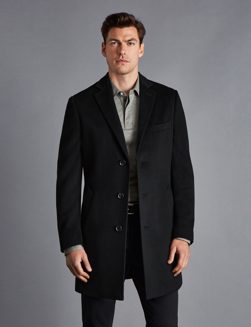 Pure Wool Overcoat
