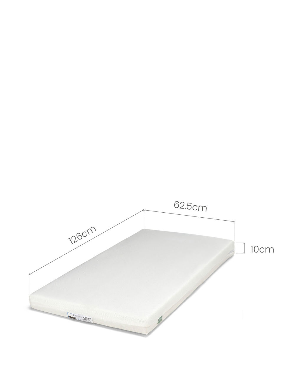 Large Premium Pocket Spring Cot Mattress