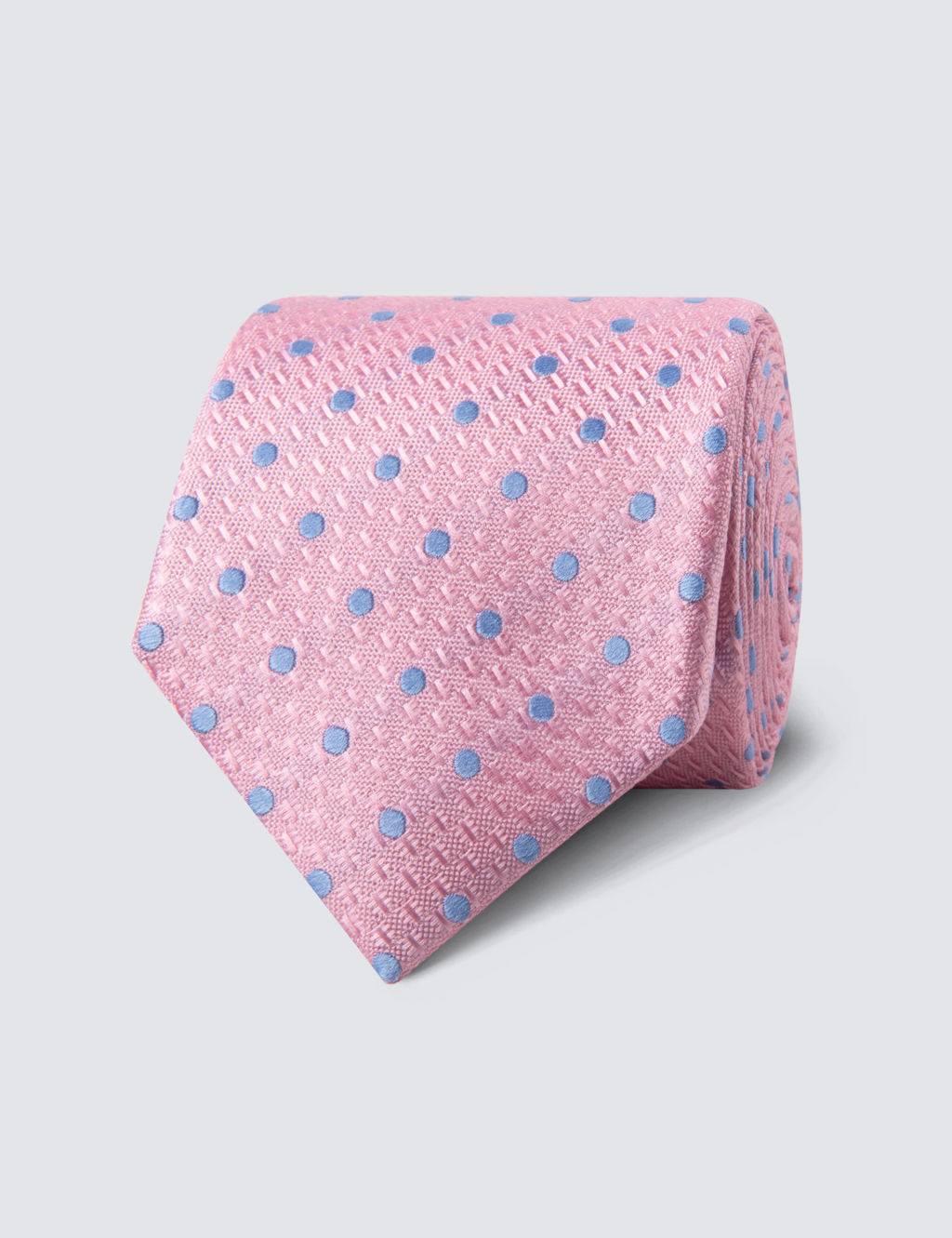 Polka Dot Pure Silk Tie