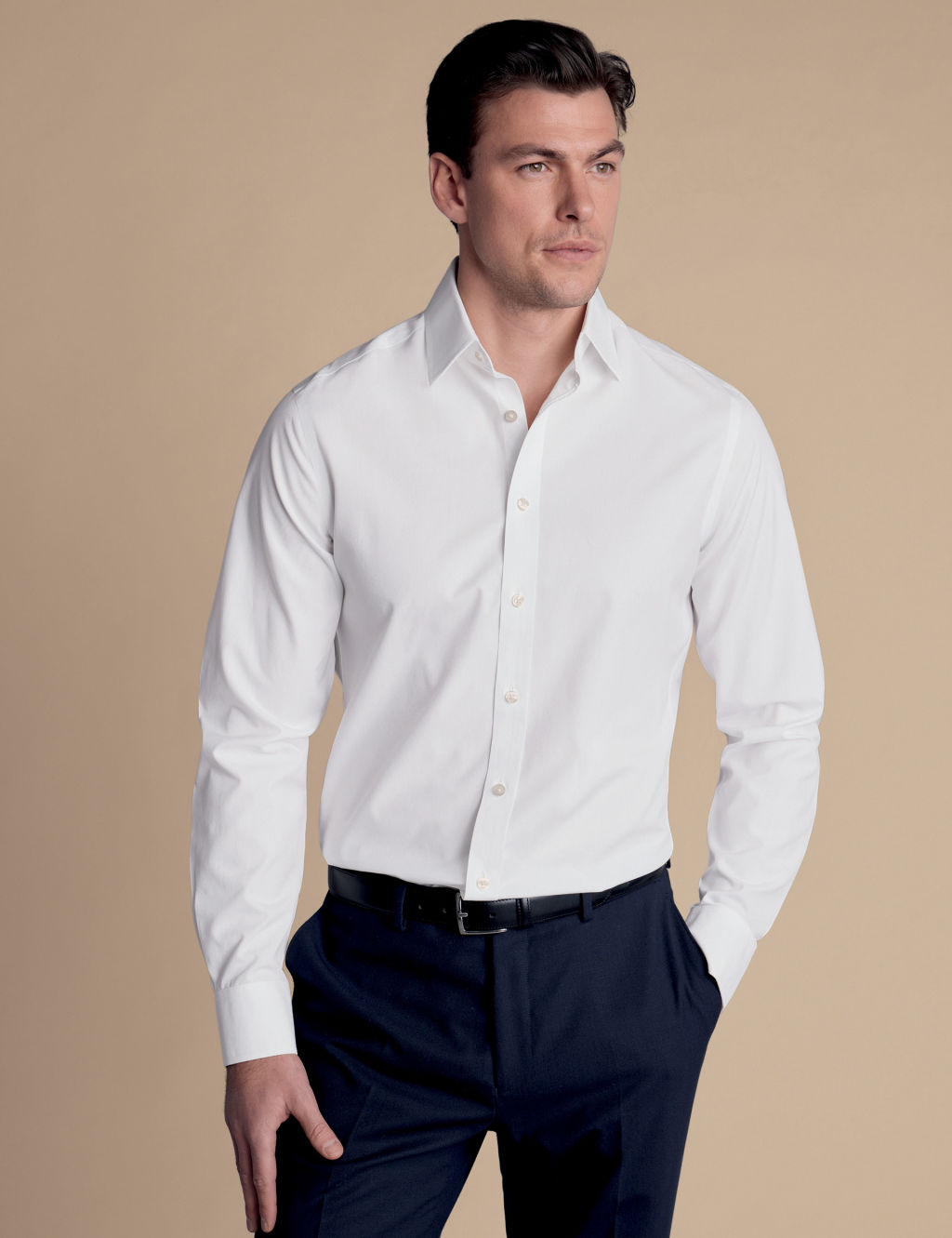 Non Iron Slim Fit Pure Cotton Shirt