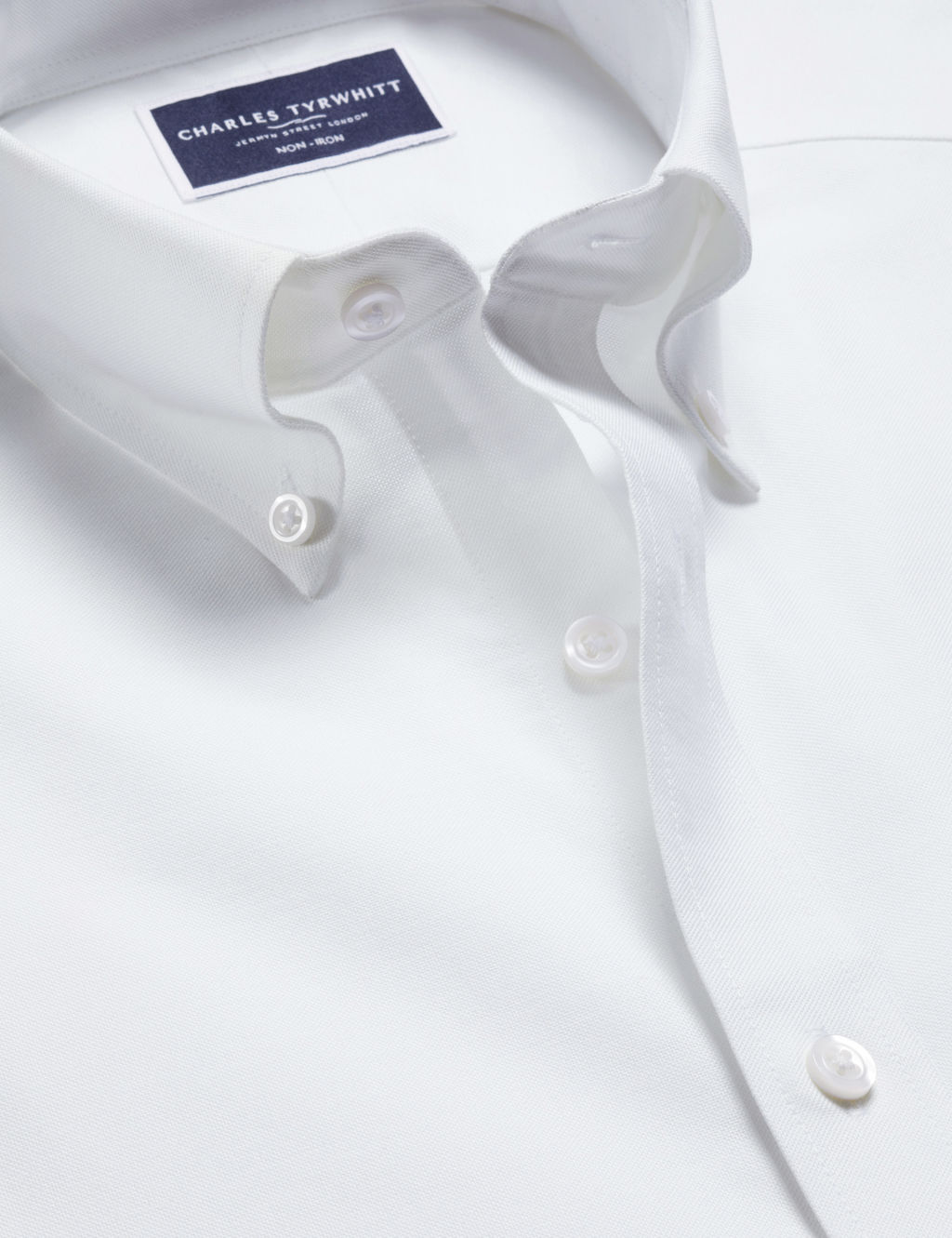 Non Iron Cotton Rich Oxford Shirt 4 of 7