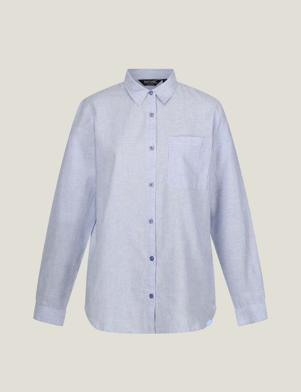 Primevere Cotton Rich Striped Shirt 1 of 4