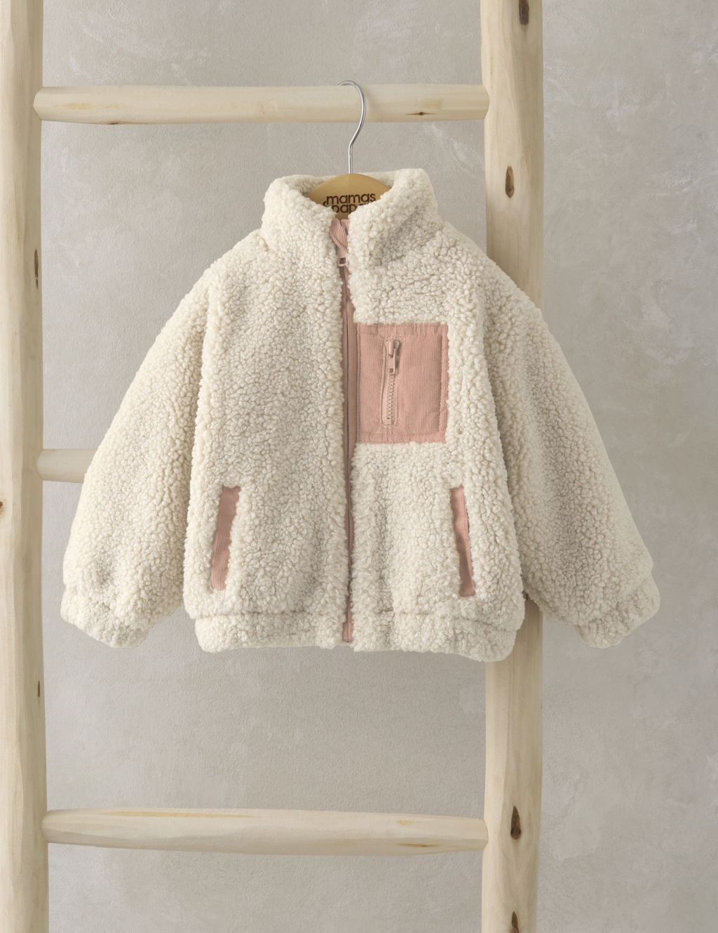 Borg Zip Jacket (3 Mths-3 Yrs)
