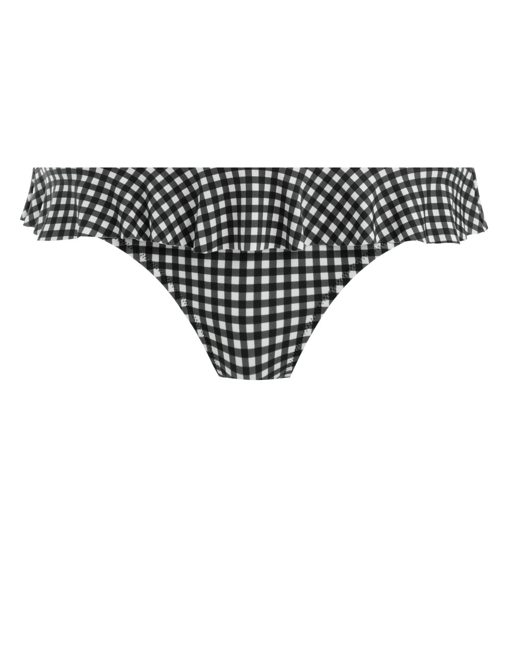 Check In Italini Gingham Bikini Brief 1 of 3