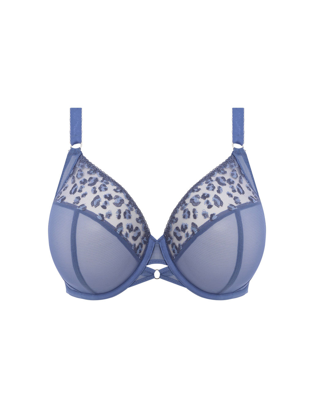 Namrah Embroidered Wired Plunge Bra 1 of 5