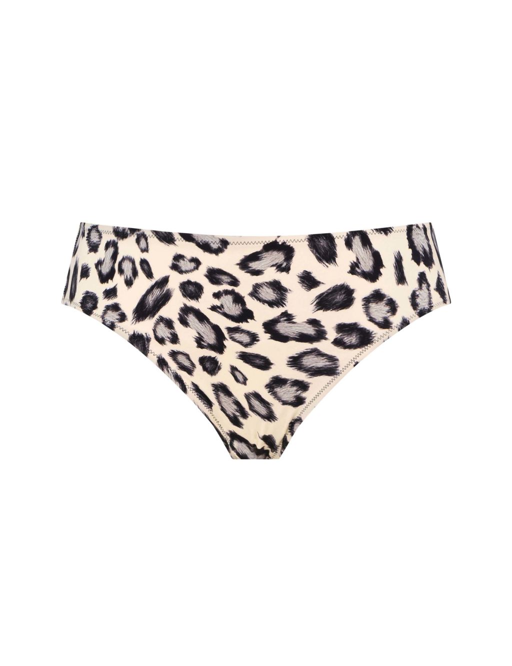 Kabini Oasis Animal Print Mid Rise Bikini Bottoms 1 of 6