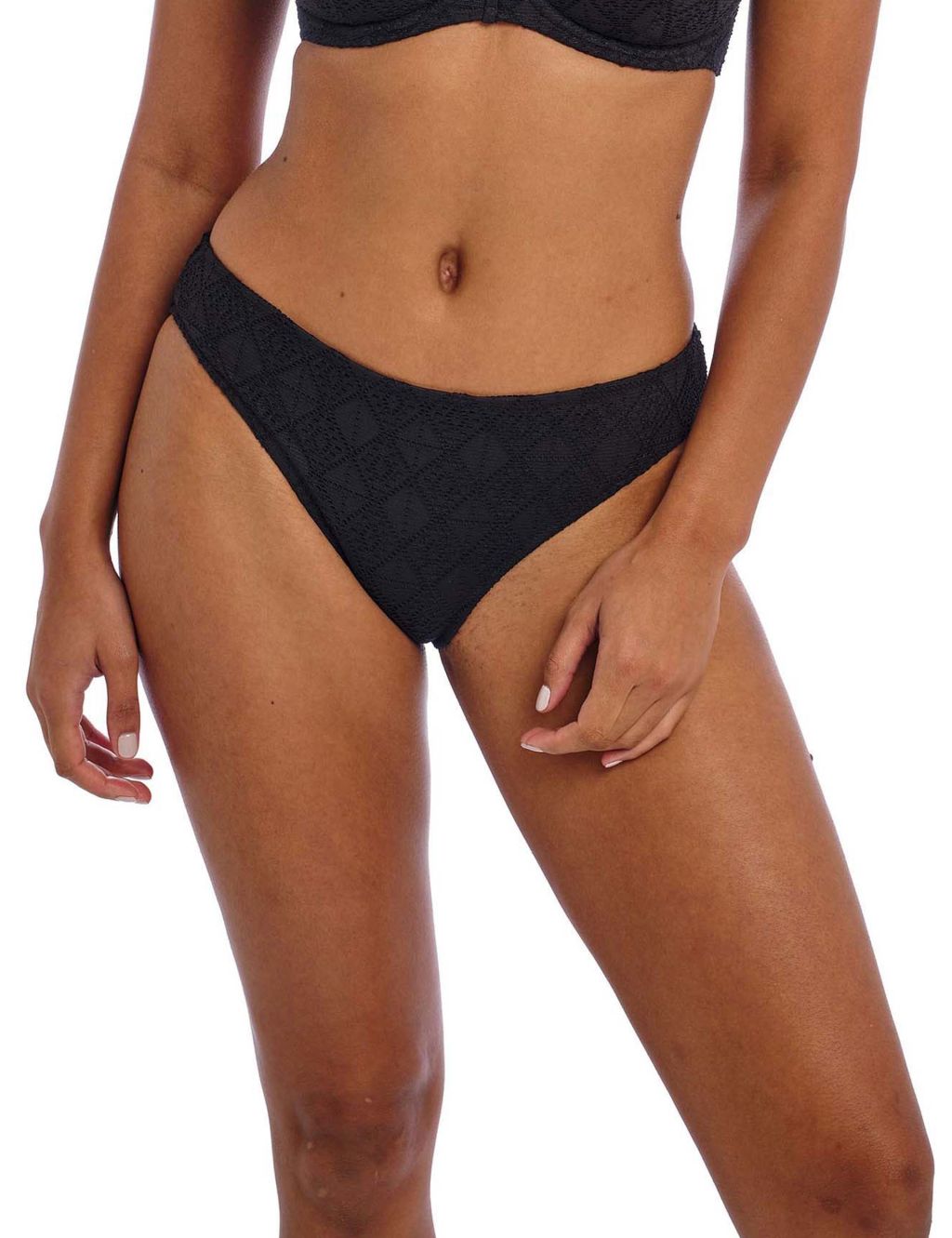 Nomad Nights Textured Bikini Bottoms