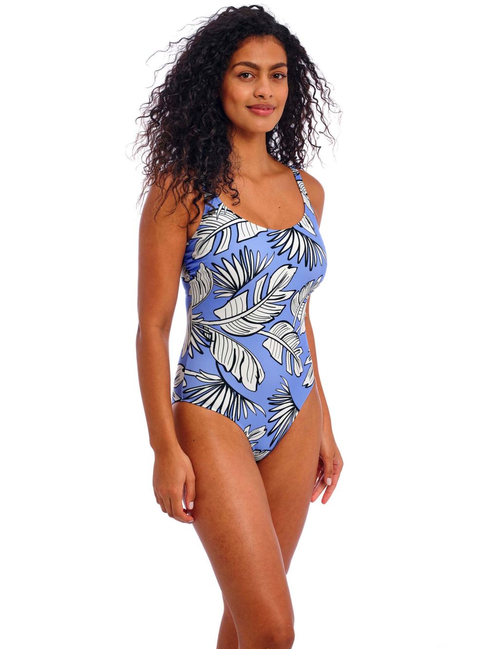 Mali Beach Printed Wired Scoop Neck Swimsuit 4 of 7