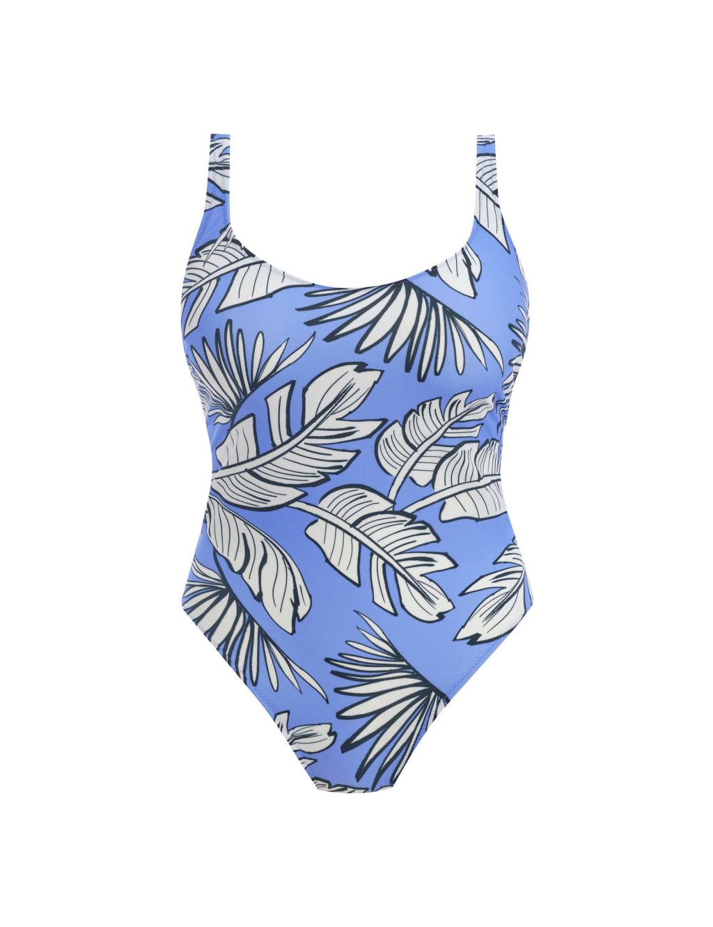 Mali Beach Printed Wired Scoop Neck Swimsuit 1 of 7