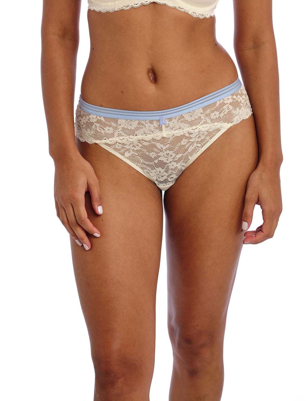 Offbeat Floral Lace Bikini Knickers